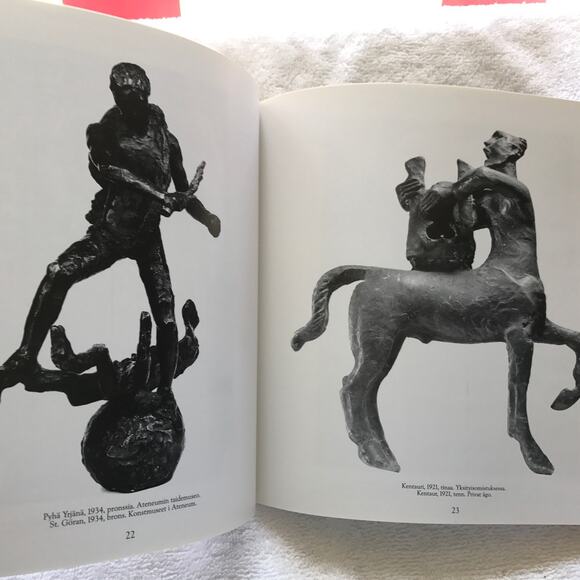 Gunnar Finne Finish Sculptor 40 Page Booklet Of Work 1986 - Picture 5 of 9